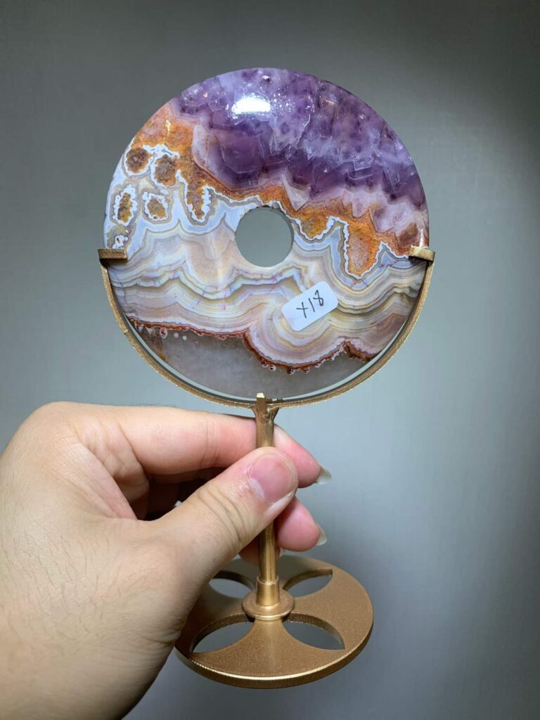 Crystal Peace Donut Decorations