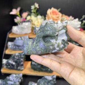 Aquatic Dragon Head Crystal Carving wholesale product photo 1