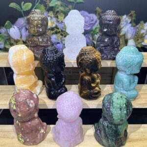 Baby Buddha Crystal Carving wholesale product photo 2