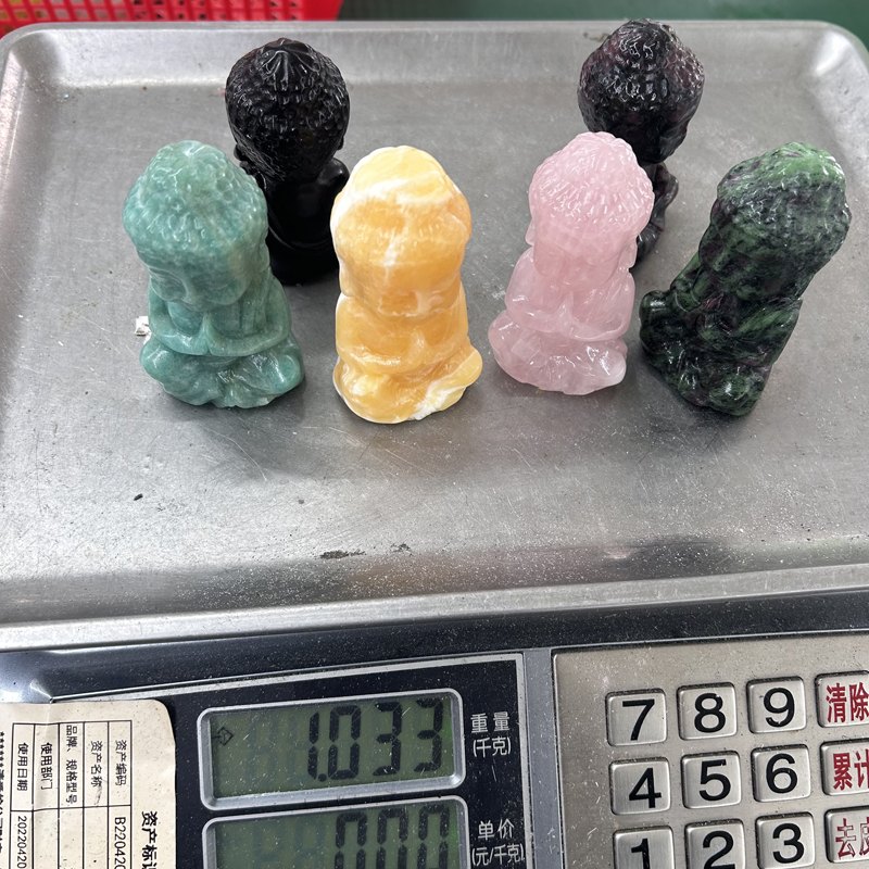 Baby Buddha Crystal Carving wholesale product photo 3