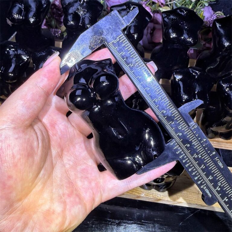 8cm Obsidian Female Torso Crystal Carving wholesale product photo 1