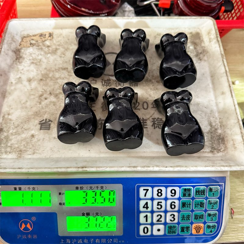 8cm Obsidian Female Torso Crystal Carving wholesale product photo 3