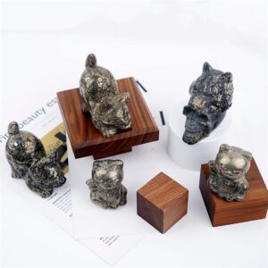 Chalcopyrite Cat Series Crystal Carving wholesale product photo 1