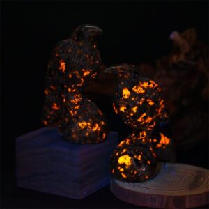 Fire Quartz Crow Crystal Carving wholesale product photo 1