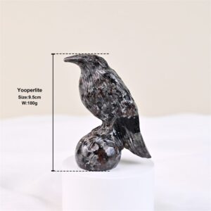 Fire Quartz Crow Crystal Carving wholesale product photo 2