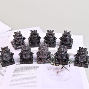 Fire Quartz Fantasy Monster Character Crystal Carving wholesale product photo 1