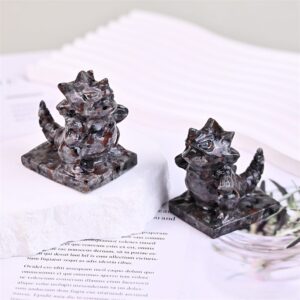 Fire Quartz Fantasy Monster Character Crystal Carving wholesale product photo 3