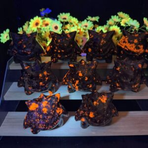 Fire Quartz Ghost Monster Crystal Carving wholesale product photo 4