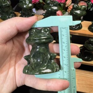 Green Jade Frog Crystal Carving wholesale product photo 4