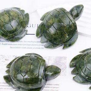Green Jade Turtle Crystal Carving wholesale product photo 3