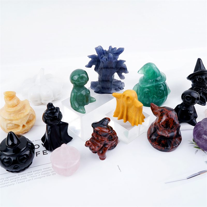 Halloween Pumpkin Crystal Carving wholesale product photo 3