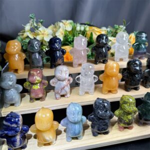 Mixed Material Chubby Dragon Crystal Carving wholesale product photo 3