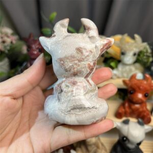 Mixed Material Cow Crystal Carving wholesale product photo 2