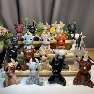 Mixed Material Cow Crystal Carving wholesale product photo 4