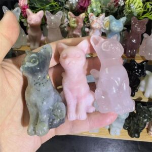 Mixed Material Fox Crystal Carving wholesale product photo 2