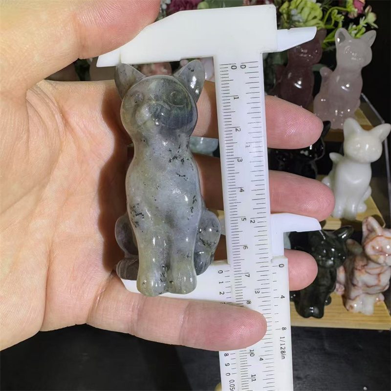 Mixed Material Fox Crystal Carving wholesale product photo 3