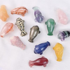 Mixed Material Manatee Crystal Carving wholesale product photo 2