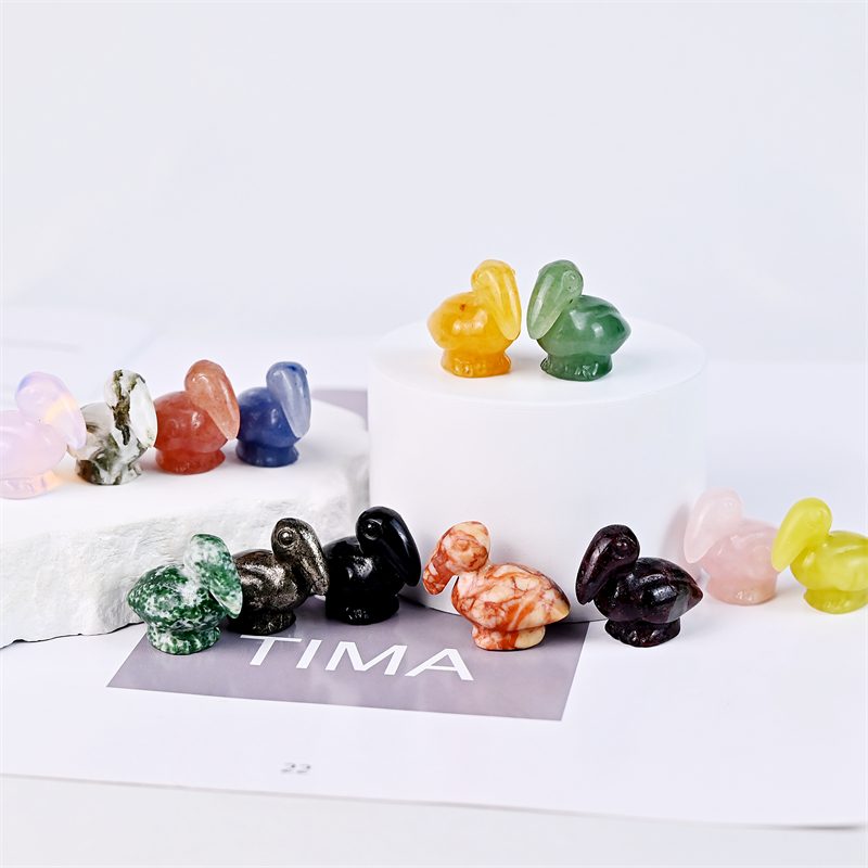 Mixed Material Pelican Crystal Carving wholesale product photo 3