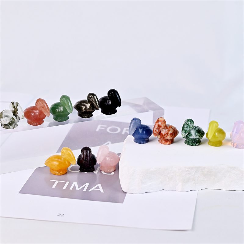 Mixed Material Pelican Crystal Carving wholesale product photo 4