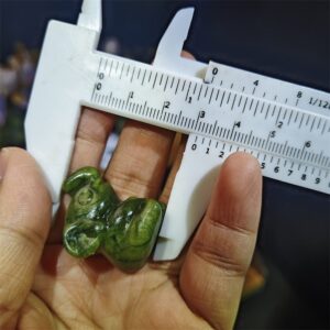 Mixed Material Sitting Elephant Crystal Carving wholesale product photo 3
