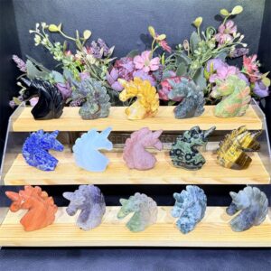 Mixed Material Unicorn Crystal Carving wholesale product photo 2