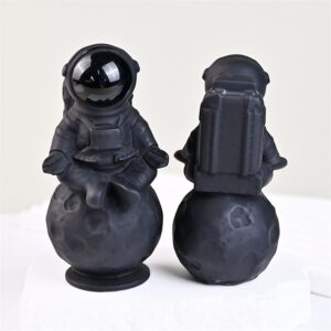 Obsidian Astronaut Crystal Carving wholesale product photo 4