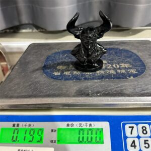 Obsidian Horned Fantasy Figure Crystal Carving wholesale product photo 3