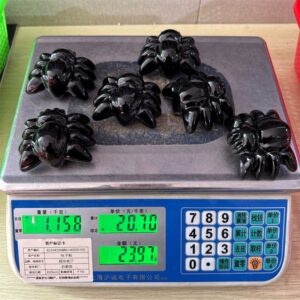 Obsidian Spider Crystal Carving wholesale product photo 1