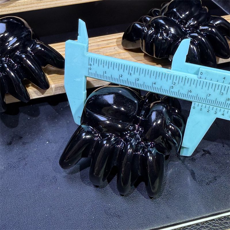 Obsidian Spider Crystal Carving wholesale product photo 4