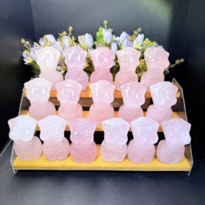 Rose Quartz Female Torso Crystal Carving wholesale product photo 1