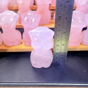 Rose Quartz Female Torso Crystal Carving wholesale product photo 3