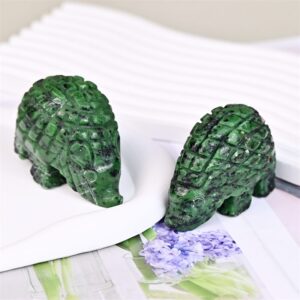 Ruby Zoisite Pangolin Crystal Carving wholesale product photo 3