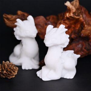 White Marble Dragon Crystal Carving wholesale product photo 1