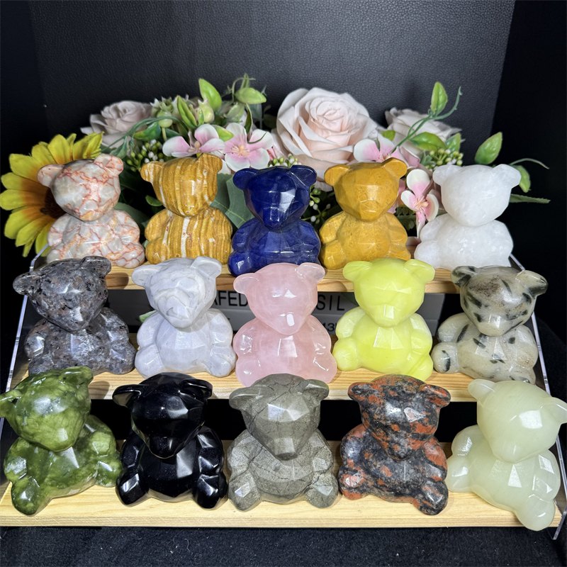 Bear Crystal Carving wholesale product photo 1