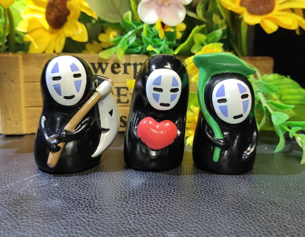Black Obsidian Faceless Ghost Crystal Carving wholesale product photo 2