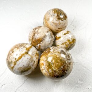 Bumblebee Jasper Crystal Sphere wholesale polished crystal sphere product photo 4