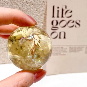 Citrine Crystal Sphere wholesale polished crystal sphere product photo 2