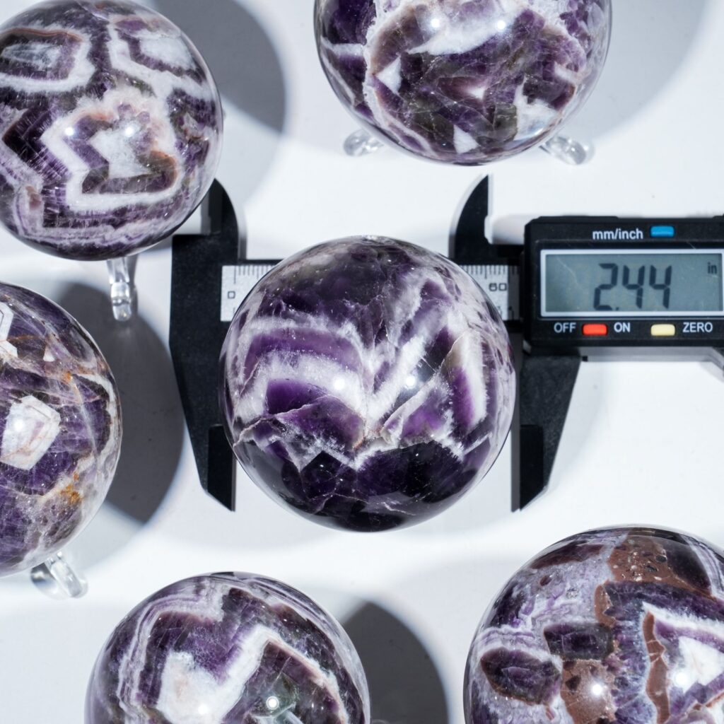 Dream Amethyst Crystal Sphere wholesale polished crystal sphere product photo 3