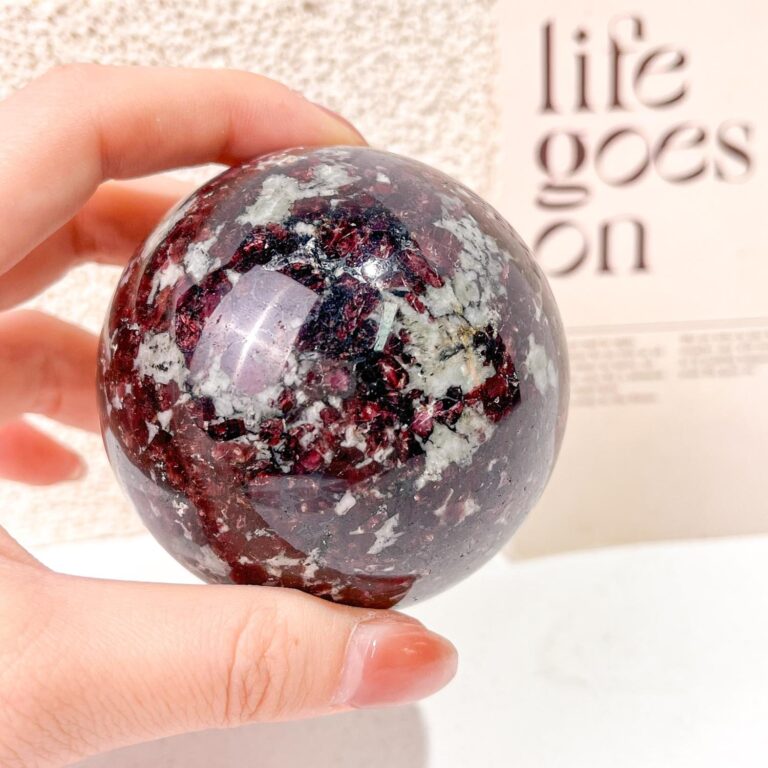 Eudialyte Crystal Sphere wholesale polished crystal sphere product photo 1