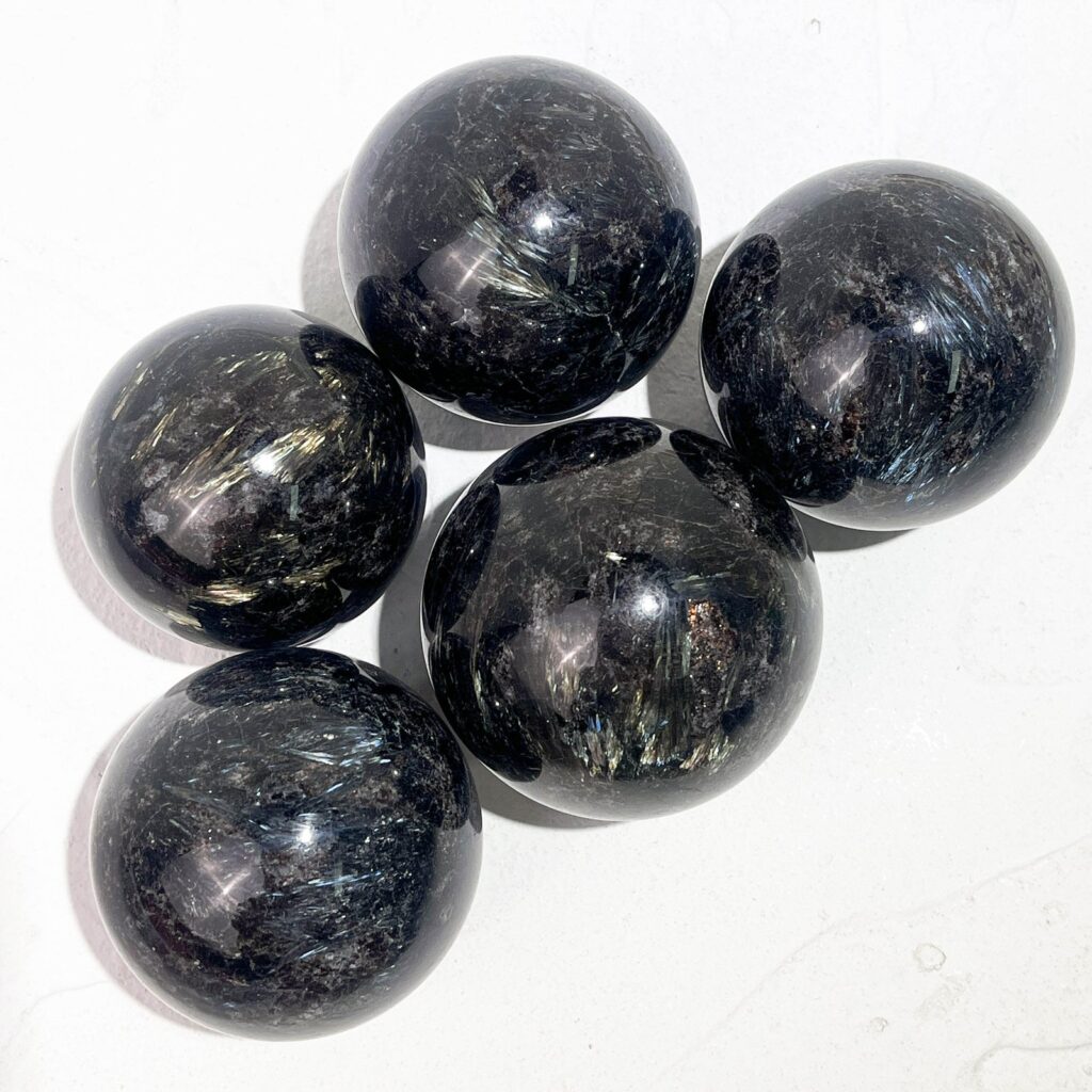 Firework Garnet Crystal Sphere wholesale polished crystal sphere product photo 1