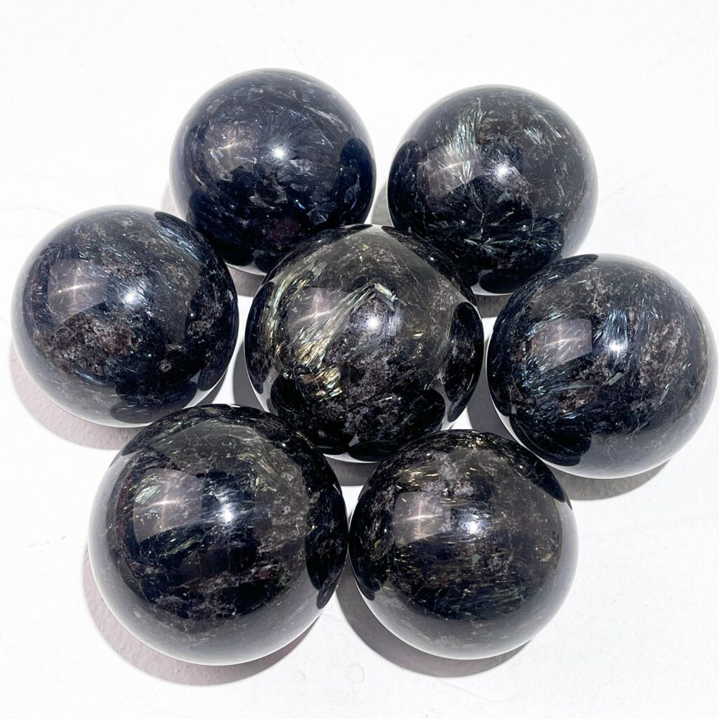 Firework Garnet Crystal Sphere wholesale polished crystal sphere product photo 2