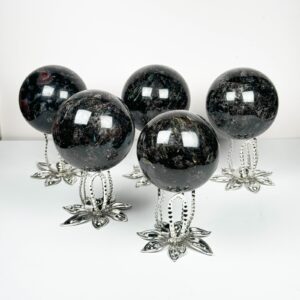 Firework Garnet Crystal Sphere wholesale polished crystal sphere product photo 4