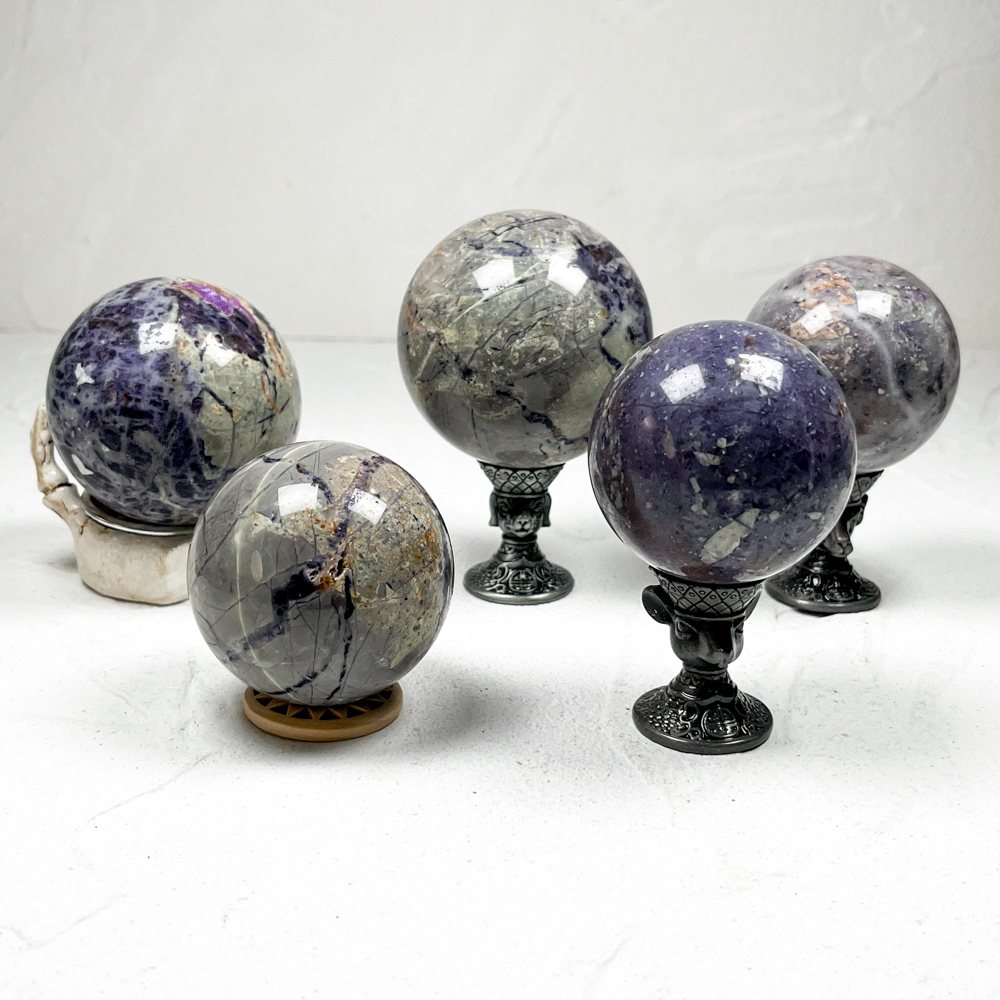 Fluorite Root Sphere wholesale polished crystal sphere product photo 1