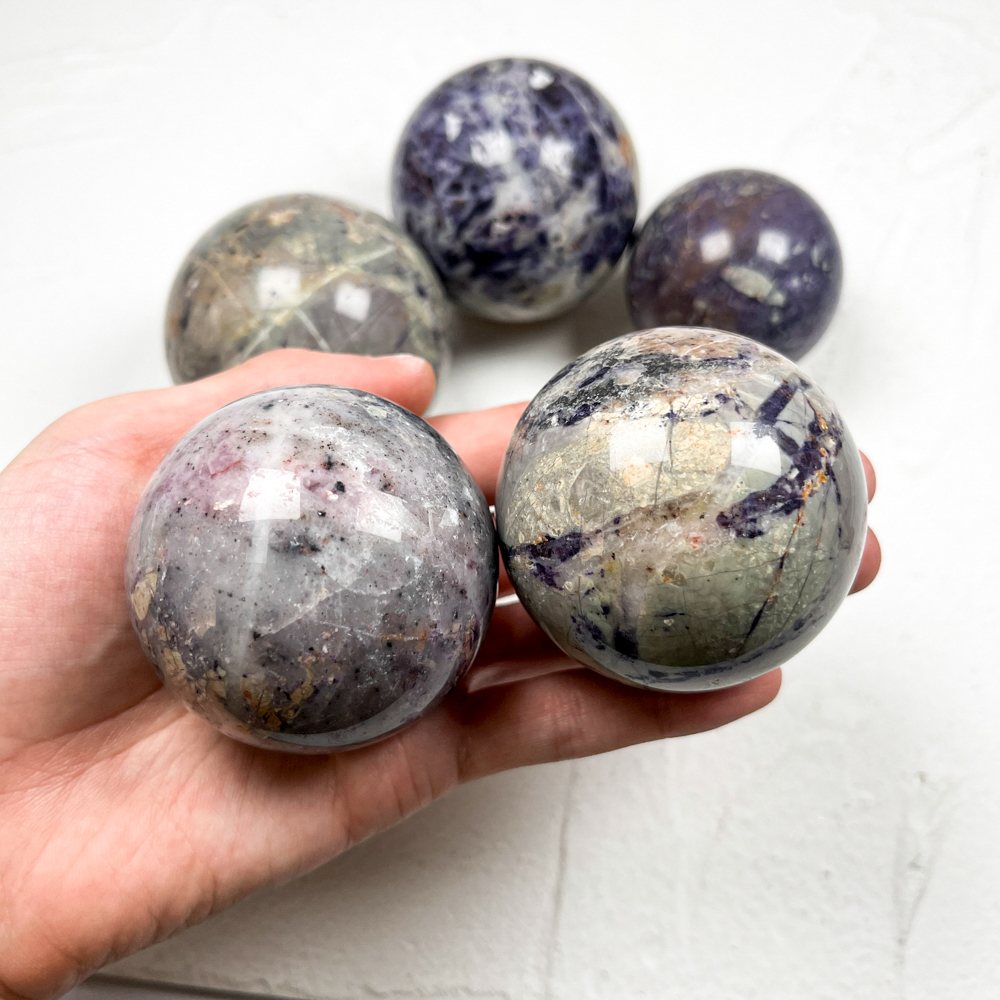 Fluorite Root Sphere wholesale polished crystal sphere product photo 3