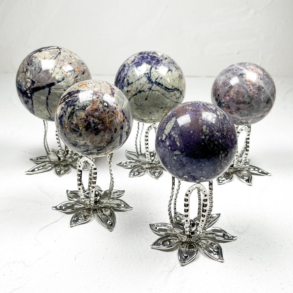 Fluorite Root Sphere wholesale polished crystal sphere product photo 4