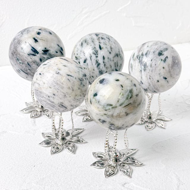 Green Tourmaline Crystal Sphere wholesale polished crystal sphere product photo 3