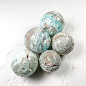 Hemimorphite Crystal Sphere wholesale polished crystal sphere product photo 4