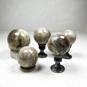 Moonstone Crystal Sphere wholesale polished crystal sphere product photo 2