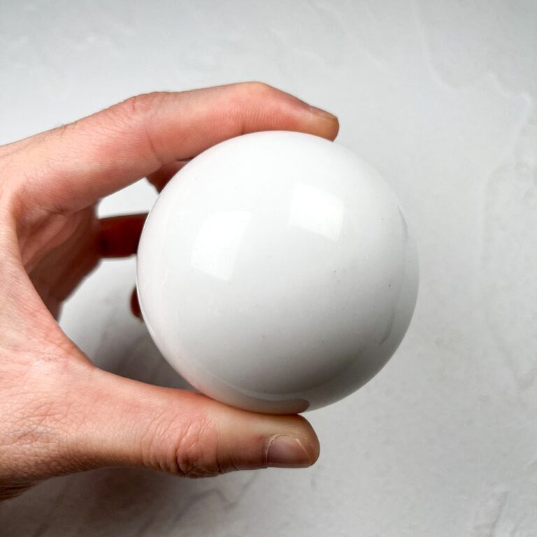 Pearl Marble Crystal Sphere wholesale polished crystal sphere product photo 1