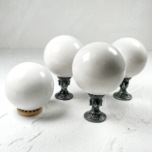 Pearl Marble Crystal Sphere wholesale polished crystal sphere product photo 4